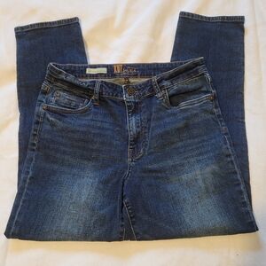 Stylish Indigo Kut From The Kloth Katy Straight Leg Jeans